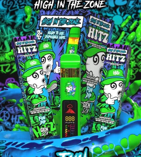 Hitz Disposable Blue Raspberry Hitz Carts - Hitz Disposables