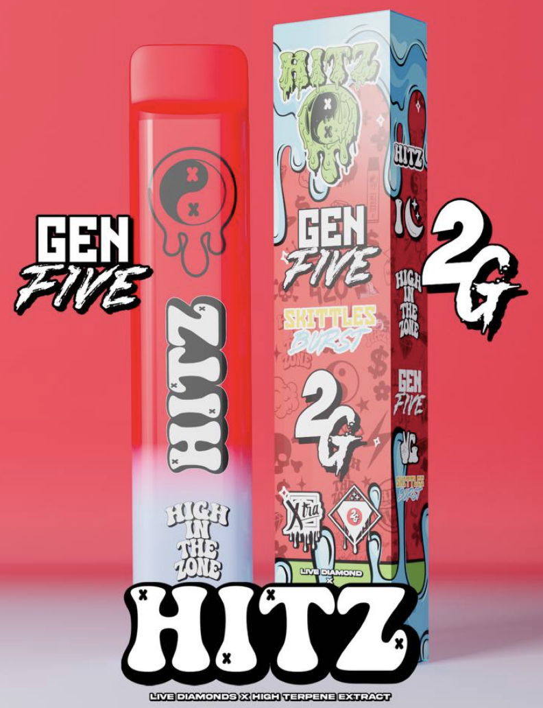 Skittles Burst 2G Hitz Disposable